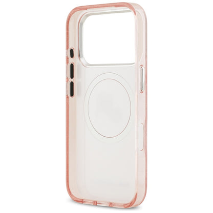 MagSafe-kotelo Apple iPhone 17 Pro Maxille, Karl Lagerfeld, Glitter Karl & Choupette Head, Pinkki