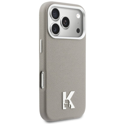 MagSafe-kotelo Apple iPhone 17 Pro Maxille, Karl Lagerfeld, Karl Head Logo, Harmaa
