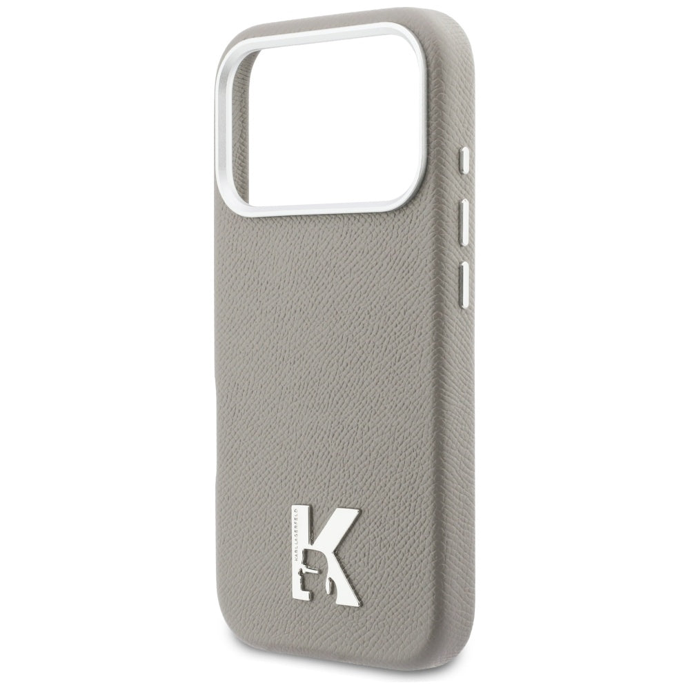 MagSafe-kotelo Apple iPhone 17 Pro Maxille, Karl Lagerfeld, Karl Head Logo, Harmaa