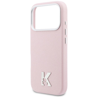 MagSafe-kotelo Apple iPhone 17 Pro Maxille, Karl Lagerfeld, Karl Head Logo, Pinkki