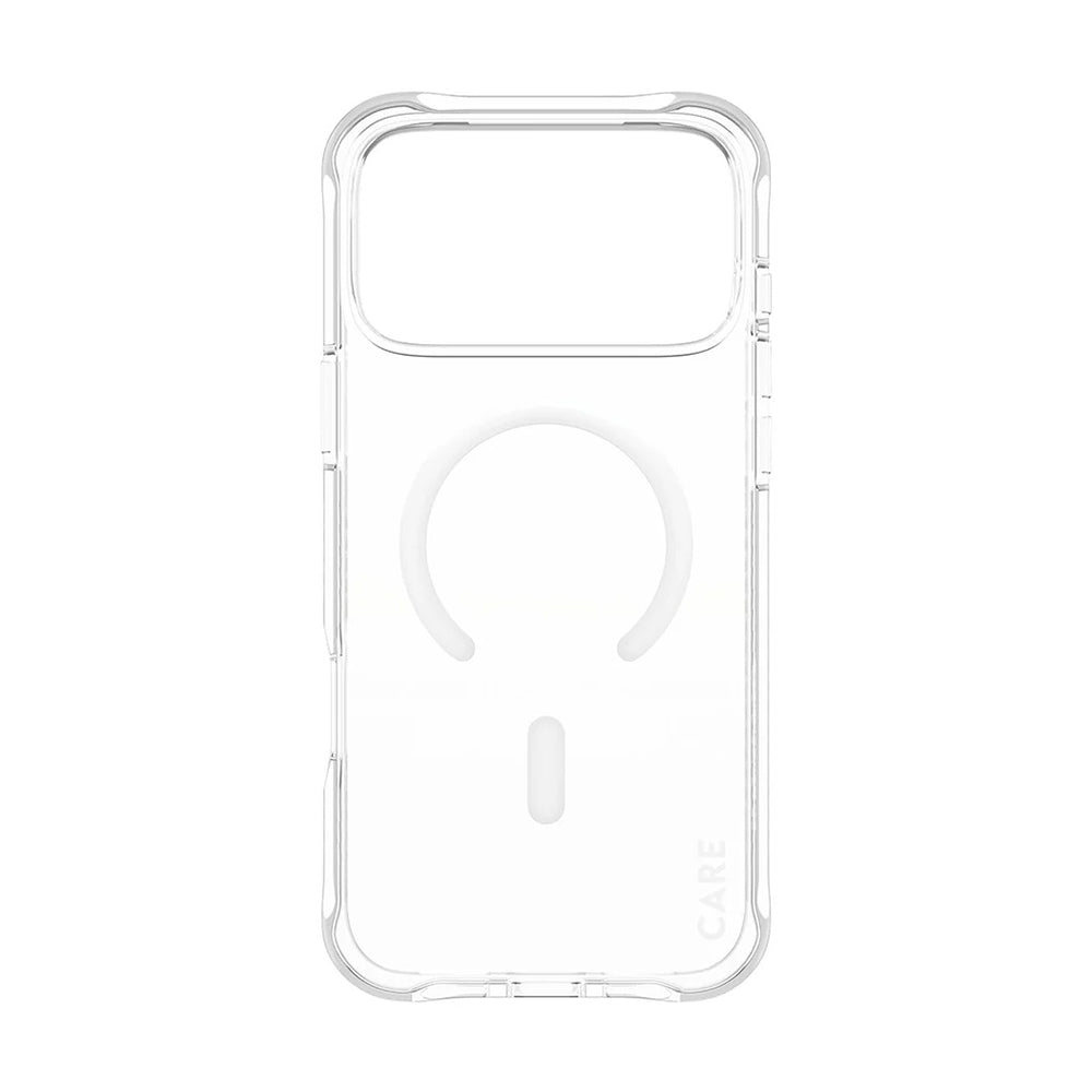 MagSafe-kotelo Apple iPhone 17 Pro Maxille, PanzerGlass, Muodikas, Läpinäkyvä Valkoinen