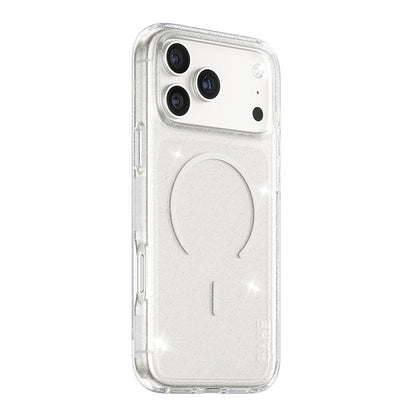 MagSafe-kotelo Apple iPhone 17 Pro Maxille, PanzerGlass, Care Urban Explorer Star Lit, Läpinäkyvä Valkoinen
