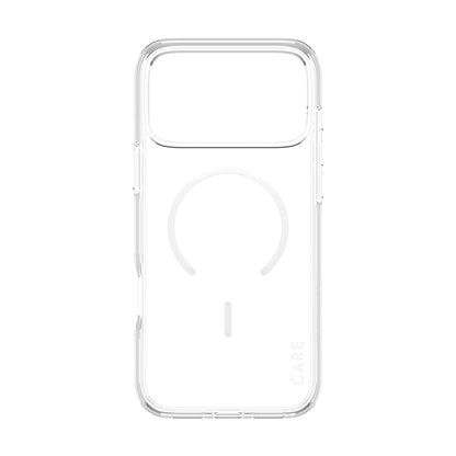 MagSafe-kotelo Apple iPhone 17 Pro Maxille, PanzerGlass, Care Urban Explorer, Valkoinen Läpinäkyvä