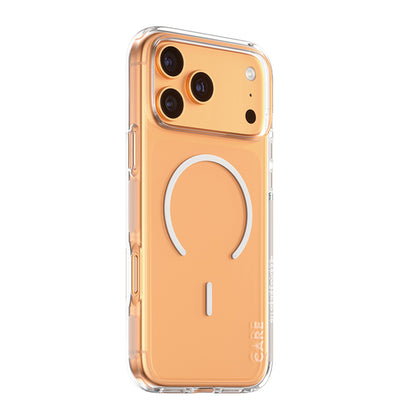 MagSafe-kotelo Apple iPhone 17 Pro Maxille, PanzerGlass, Care Urban Explorer, Valkoinen Läpinäkyvä