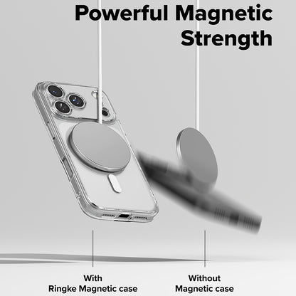 MagSafe-kotelo Apple iPhone 17 Pro Maxille, Ringke, Fusion, Läpinäkyvä