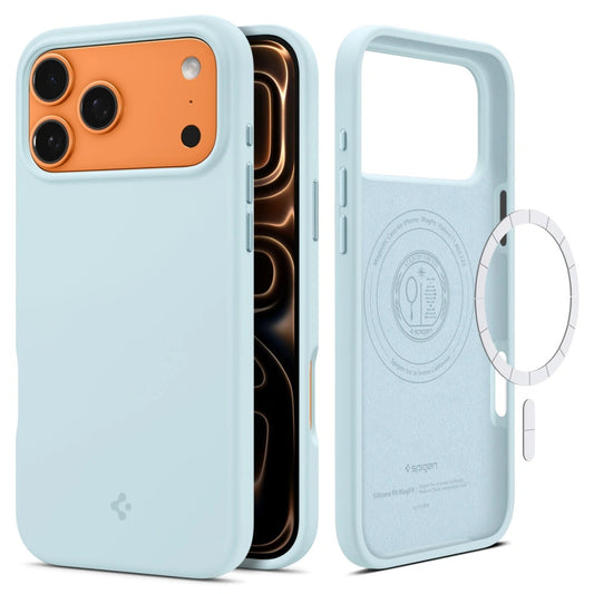 MagSafe-kotelo Apple iPhone 17 Pro Maxille, Spigen, Silicone Fit, Sininen