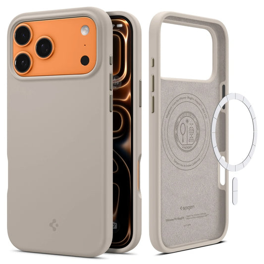 MagSafe-kotelo Apple iPhone 17 Pro Maxille, Spigen, Silicone Fit, Kerma