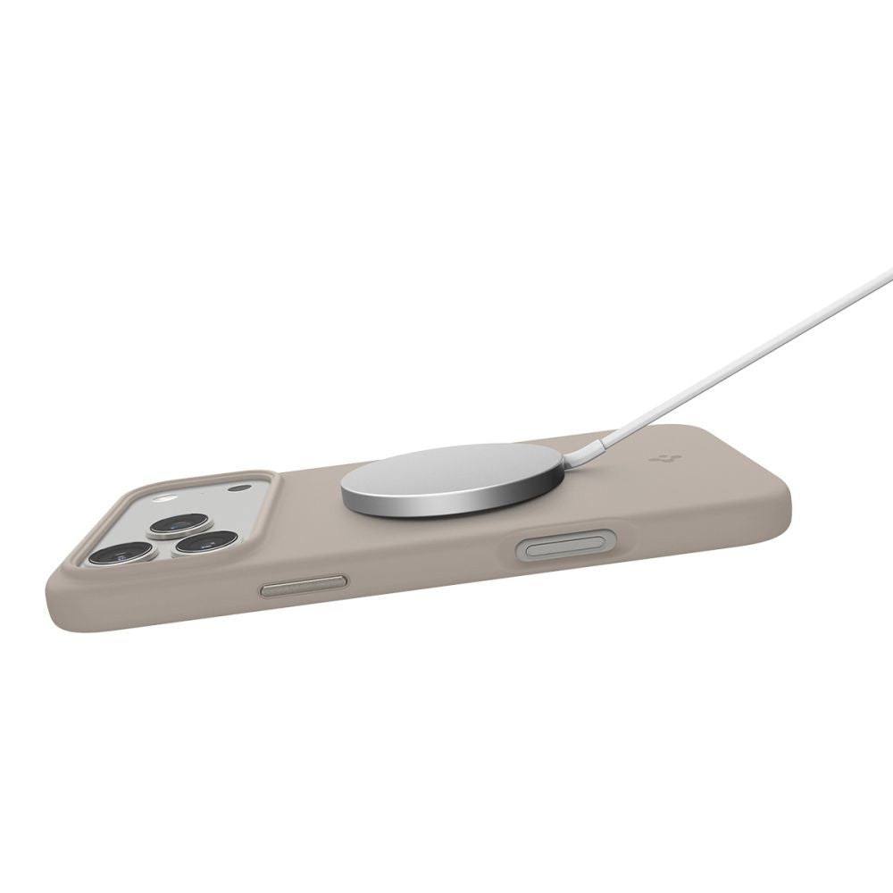 MagSafe-kotelo Apple iPhone 17 Pro Maxille, Spigen, Silicone Fit, Kerma