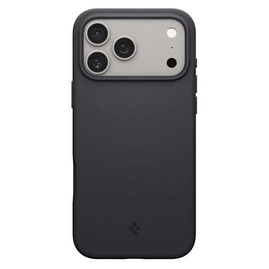 MagSafe-kotelo Apple iPhone 17 Pro Maxille, Spigen, Silicone Fit, Musta