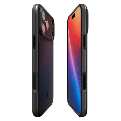 MagSafe-kotelo Apple iPhone 17 Pro Maxille, Spigen, Thin Fit, Musta