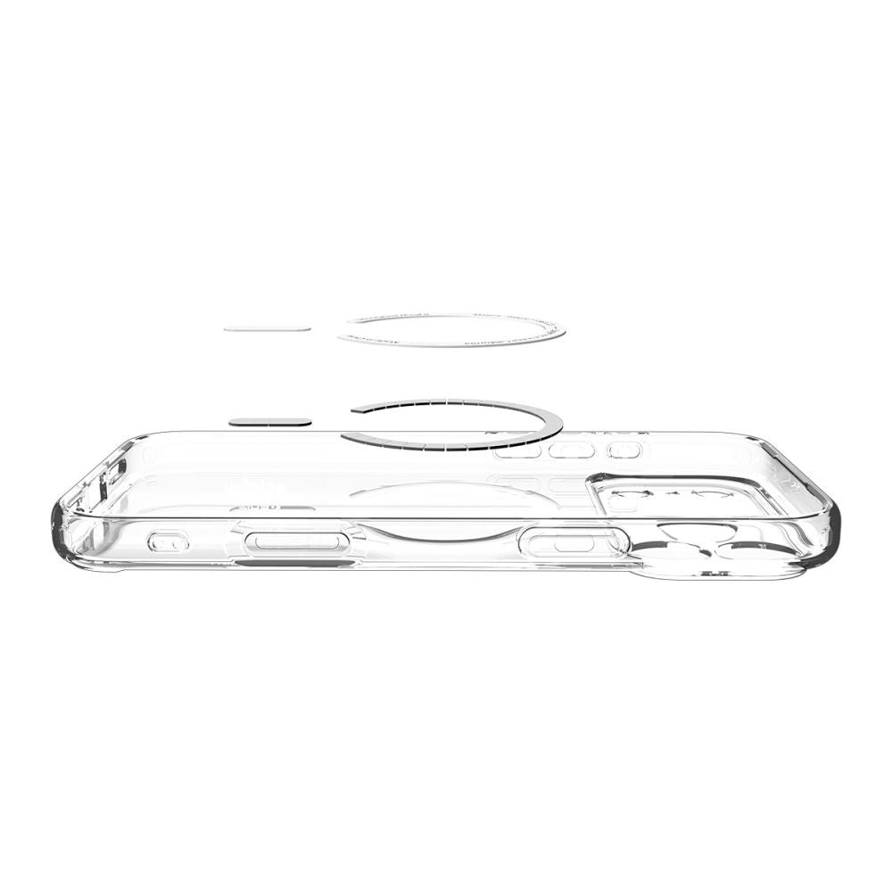 MagSafe-kotelo Apple iPhone 17 Pro Maxille, Spigen, Ultra Hybrid, Satinoitu Valkoinen