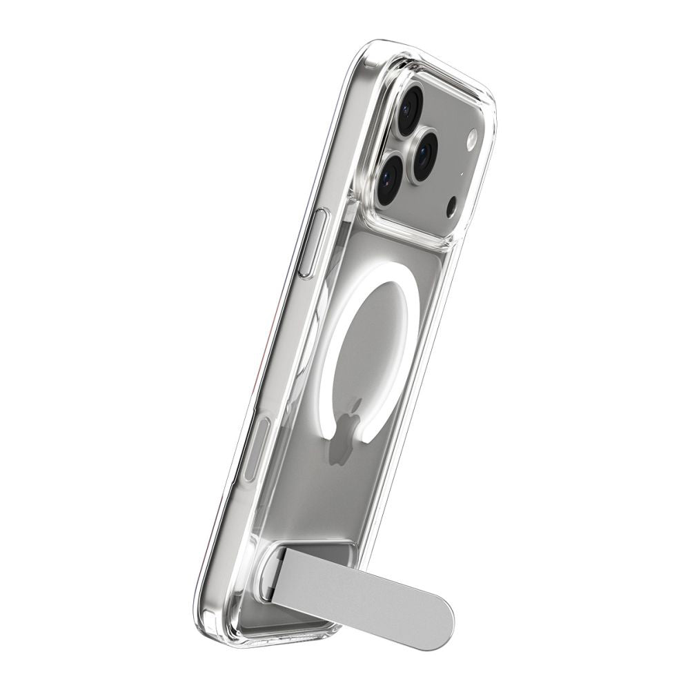 MagSafe-kotelo Apple iPhone 17 Pro Maxille, Spigen, Ultra Hybrid S, Läpinäkyvä