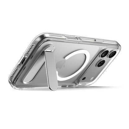 MagSafe-kotelo Apple iPhone 17 Pro Maxille, Spigen, Ultra Hybrid S, Läpinäkyvä