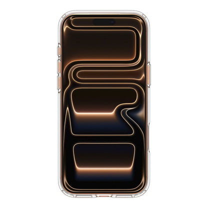 MagSafe-kotelo Apple iPhone 17 Pro Maxille, Spigen, Ultra Hybrid, Oranssi Läpinäkyvä