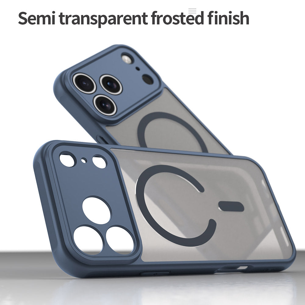 MagSafe-kotelo Apple iPhone 17 Pro Maxille, Techsuit, HaloFrost II, Tummansininen