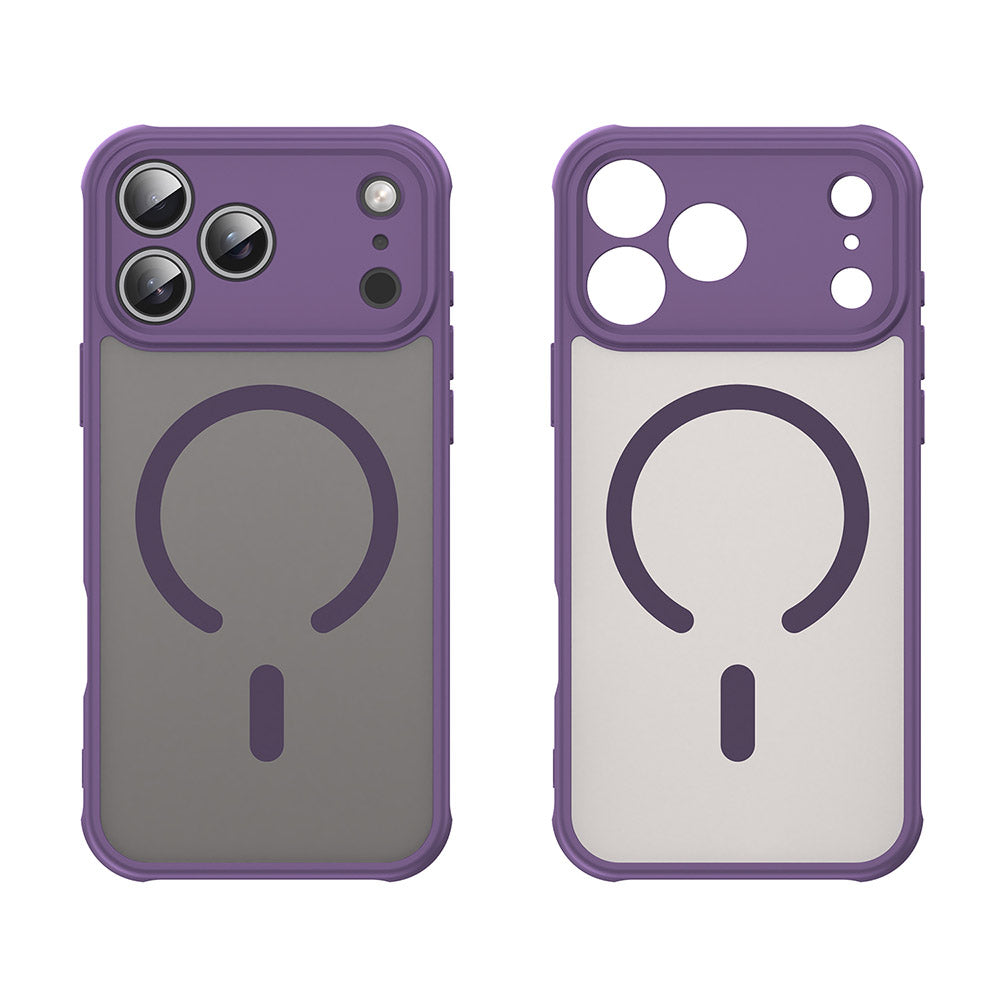 MagSafe-kotelo Apple iPhone 17 Pro Maxille, Techsuit, HaloFrost II, Violetti