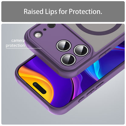 MagSafe-kotelo Apple iPhone 17 Pro Maxille, Techsuit, HaloFrost II, Violetti