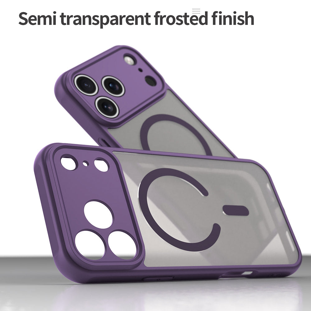 MagSafe-kotelo Apple iPhone 17 Pro Maxille, Techsuit, HaloFrost II, Violetti