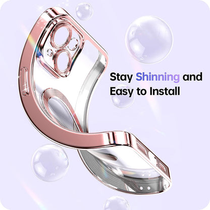 MagSafe-kotelo Apple iPhone 17 Pro Maxille, Techsuit, Luxury Glitter, Sininen