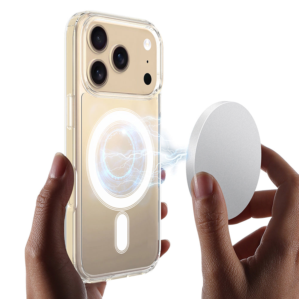 MagSafe-kotelo Apple iPhone 17 Pro Maxille, Techsuit, Pro, Läpinäkyvä