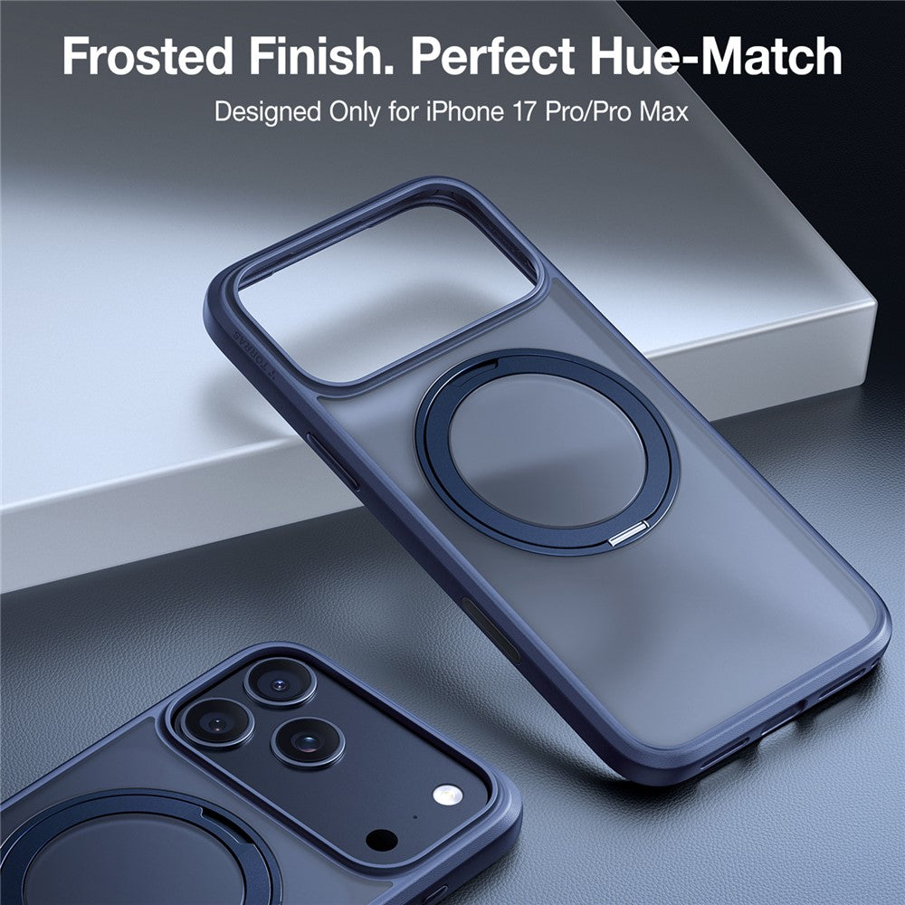 MagSafe-kotelo Apple iPhone 17 Pro Maxille, Torras, Ostand Pro, Sininen