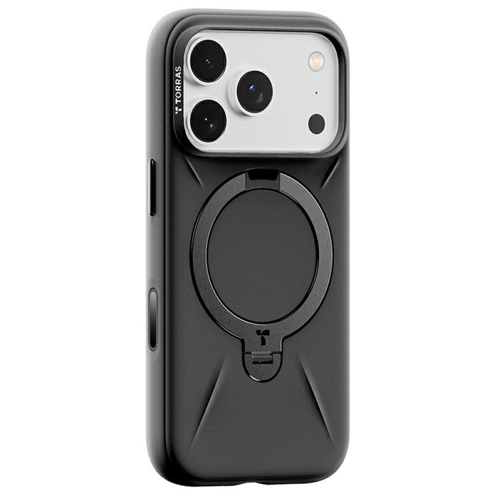 MagSafe-kotelo Apple iPhone 17 Pro Maxille, Torras, QPRO Silicone, Musta