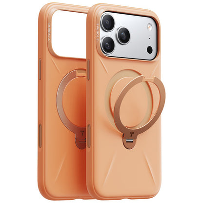 MagSafe-kotelo Apple iPhone 17 Pro Maxille, Torras, QPRO Silicone, Oranssi