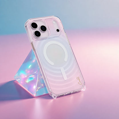 MagSafe-kuori Apple iPhone 17 Pro Maxille, UNIQ, Coehl, iridescentti