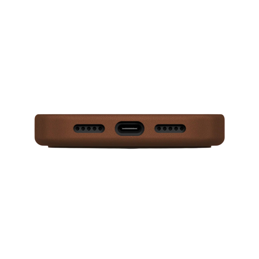 MagSafe-kuori Apple iPhone 17 Pro Maxille, UNIQ, Lyden Leatherette, Ruskea