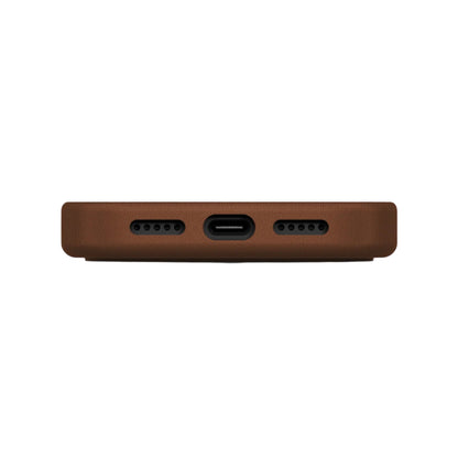 MagSafe-kuori Apple iPhone 17 Pro Maxille, UNIQ, Lyden Leatherette, Ruskea