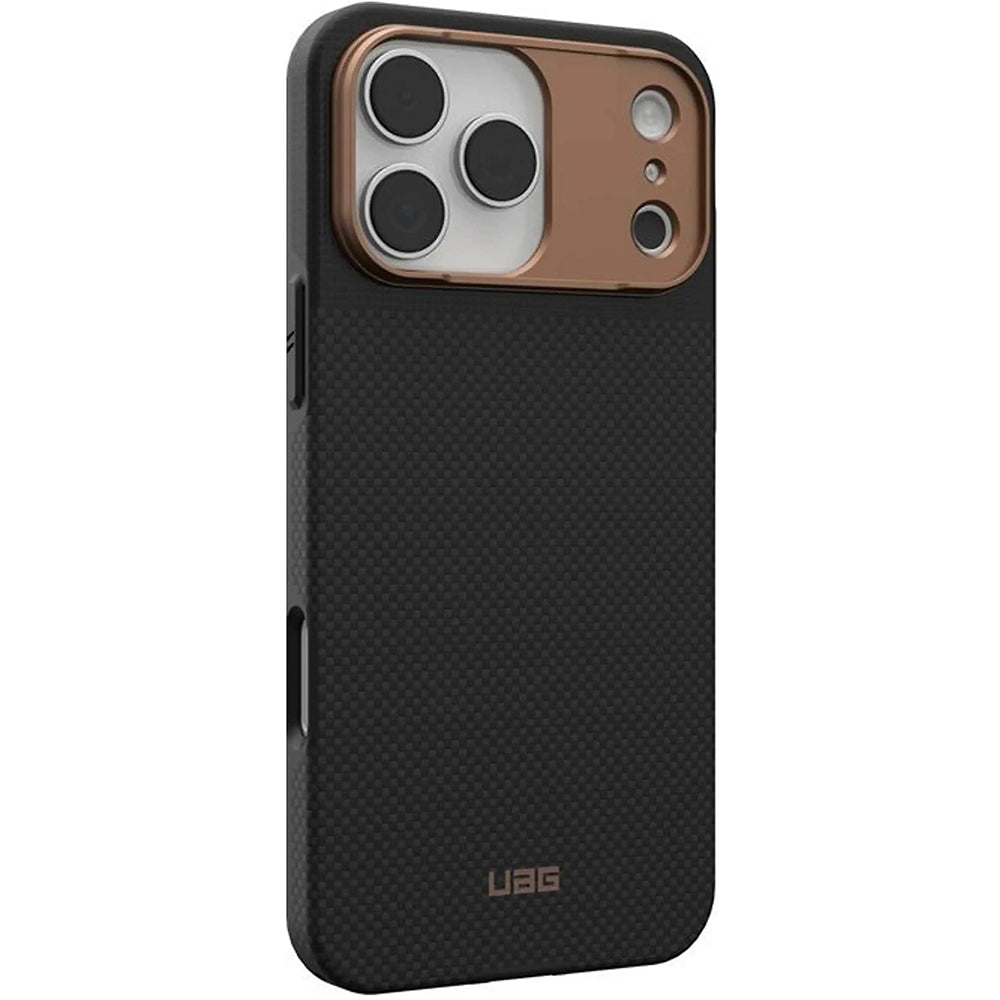 MagSafe-kuori Apple iPhone 17 Pro Maxille, Urban Armor Gear, Fibr Armr, Musta Pronssi