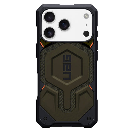 MagSafe-kotelo Apple iPhone 17 Pro Maxille, Urban Armor Gear, Monarch Pro Kevlar, Vihreä