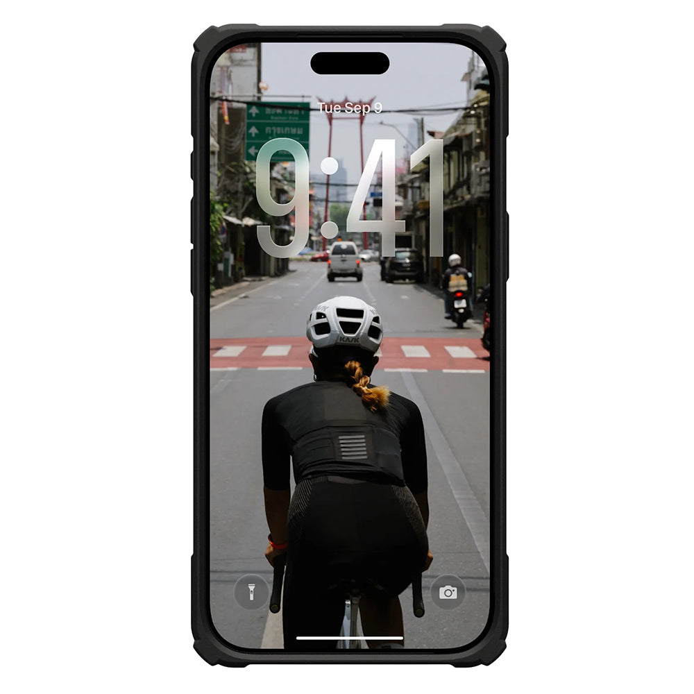 MagSafe Case for Apple iPhone 17 Pro Max, Urban Armor Gear, Plasma XTE, Transparent Black