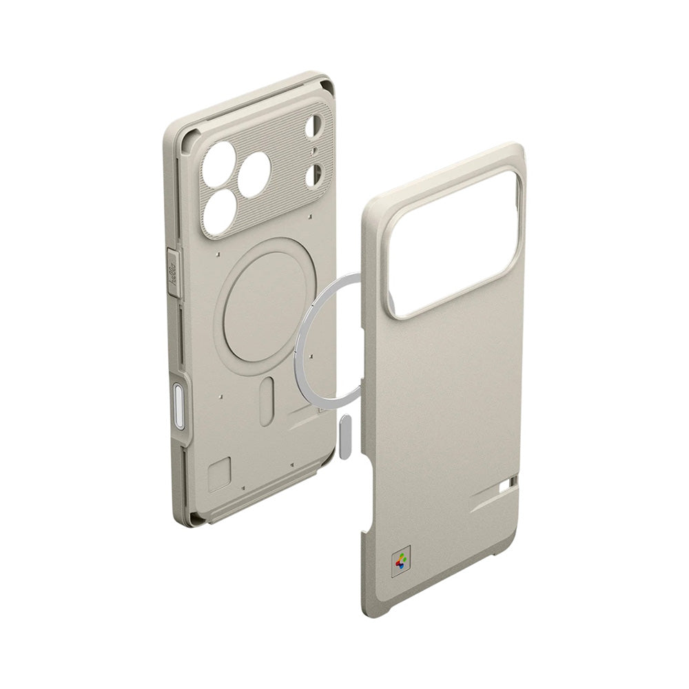 MagSafe-kuori Apple iPhone 17 Pro:lle, Spigen, Classic LS, Kermanvärinen