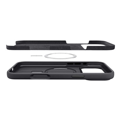 MagSafe-kotelo Apple iPhone 17 Prolle, Spigen, Silicone Fit, Musta