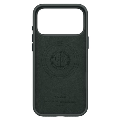 MagSafe-kotelo Apple iPhone 17 Prolle, Spigen, Silicone Fit, Vihreä
