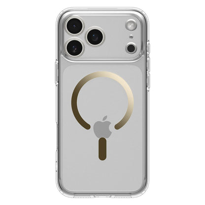 MagSafe-kotelo Apple iPhone 17 Prolle, Spigen, Ultra Hybrid, Läpinäkyvä Kulta