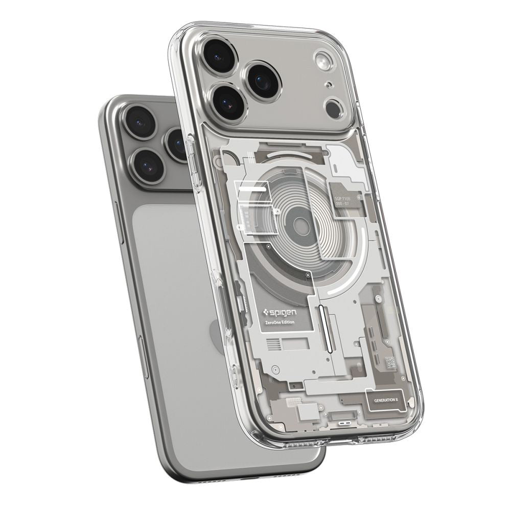 MagSafe-kotelo Apple iPhone 17 Prolle, Spigen, Ultra Hybrid Zero One, Beige