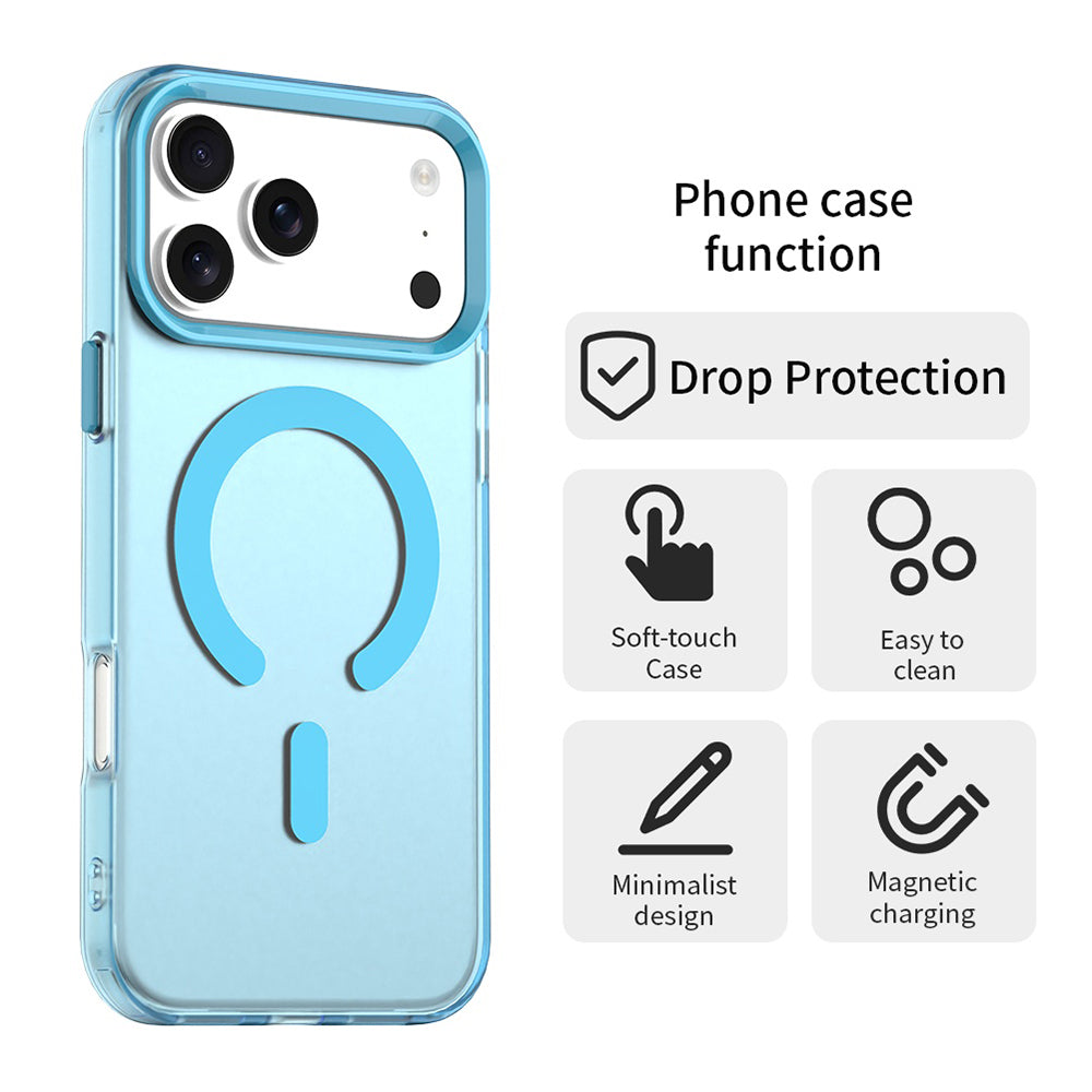 MagSafe-kotelo Apple iPhone 17 Prolle, Techsuit, CandyCase, Sininen