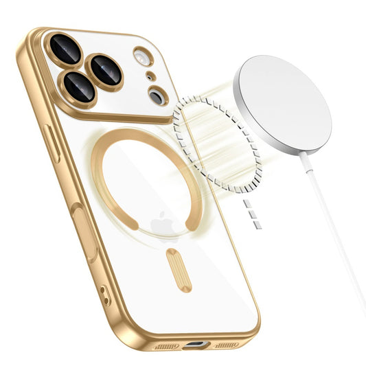 MagSafe-kotelo Apple iPhone 17 Prolle, Techsuit, Luxury Crystal, Tummanvihreä