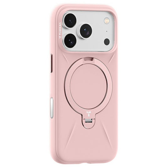 MagSafe-kotelo Apple iPhone 17 Prolle, Torras, QPRO-silikoninen, Pinkki