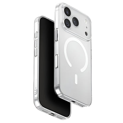 MagSafe-kotelo Apple iPhone 17 Prolle, UNIQ, AirSuit MagClick, Läpinäkyvä