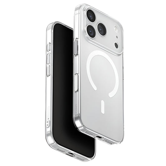MagSafe-kotelo Apple iPhone 17 Prolle, UNIQ, AirSuit MagClick, Läpinäkyvä