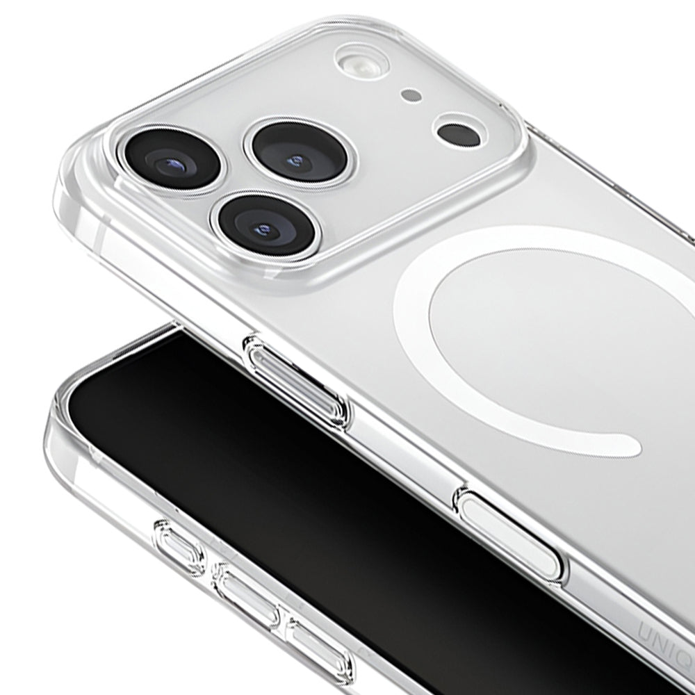 MagSafe-kotelo Apple iPhone 17 Prolle, UNIQ, AirSuit MagClick, Läpinäkyvä