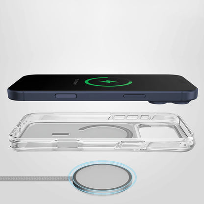 MagSafe-kotelo Apple iPhone 17 Prolle, UNIQ, LifePro Xtreme MagClick, Musta