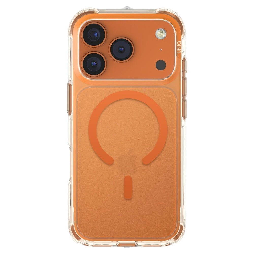 MagSafe-kotelo Apple iPhone 17 Prolle, UNIQ, LifePro Xtreme MagClick, Oranssi