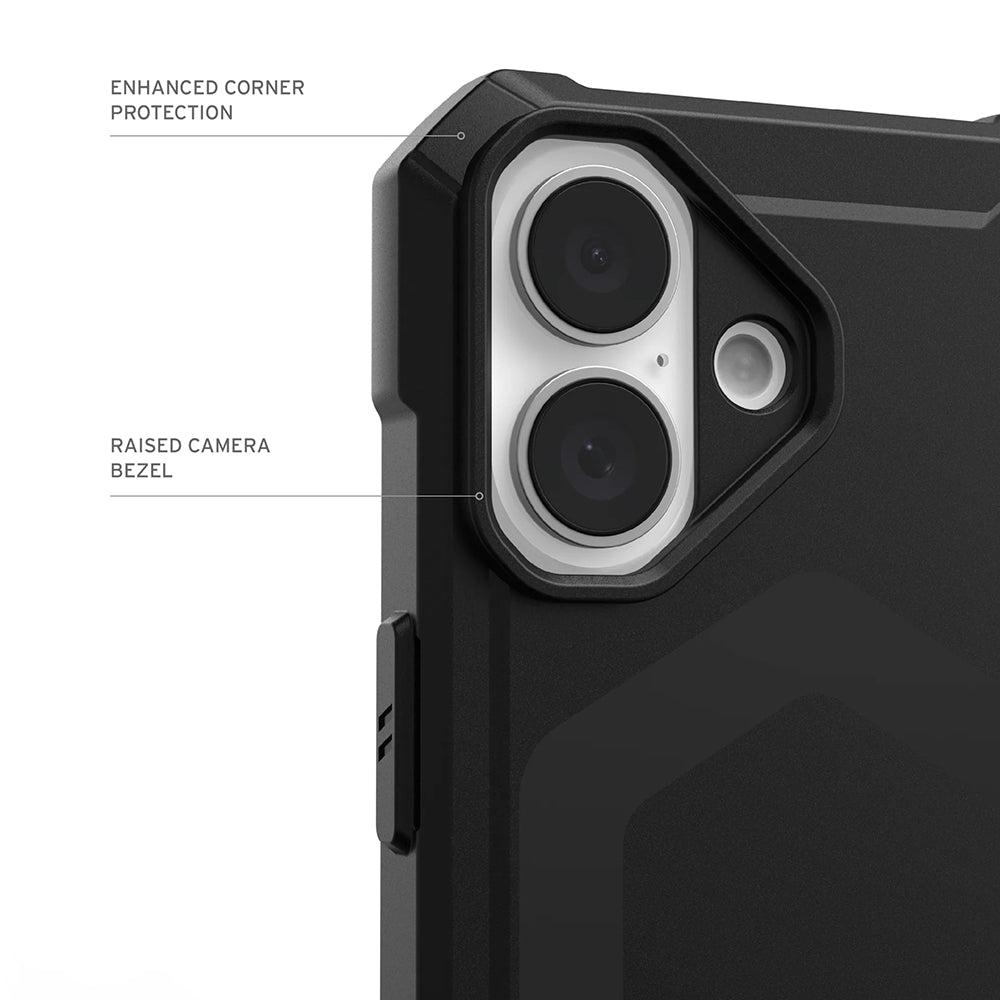 MagSafe-kotelo Apple iPhone 17 Prolle, Urban Armor Gear, Essential Armor, Musta
