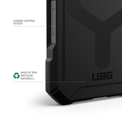 MagSafe-kotelo Apple iPhone 17 Prolle, Urban Armor Gear, Essential Armor, Musta