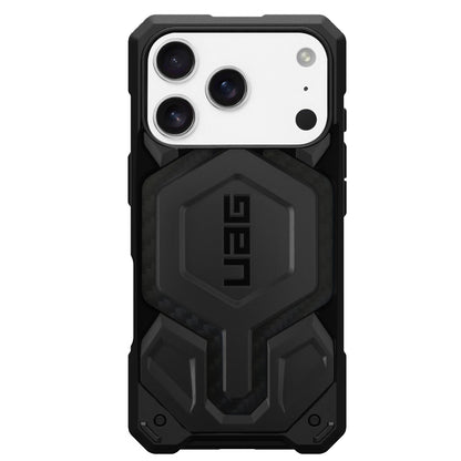 MagSafe-kotelo Apple iPhone 17 Prolle, Urban Armor Gear, Monarch Pro Carbon, Musta