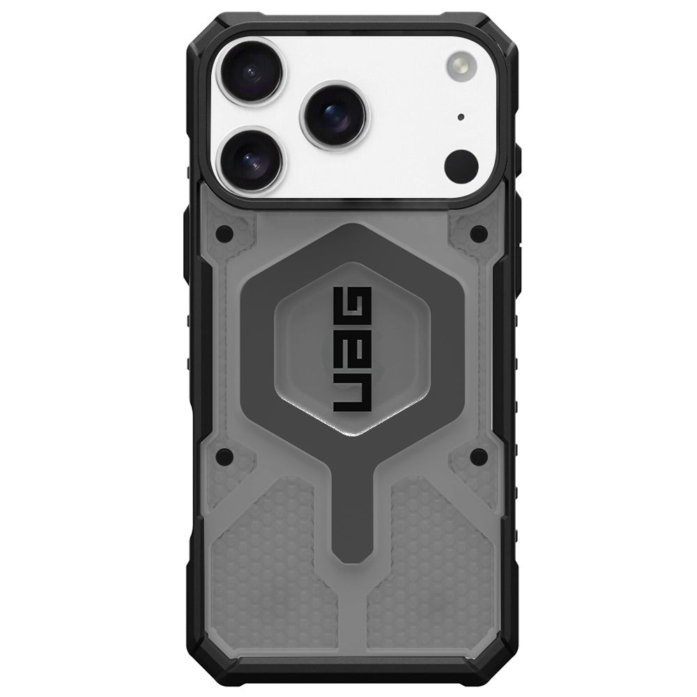 MagSafe-kotelo Apple iPhone 17 Prolle, Urban Armor Gear, Pathfinder Clear, Harmaa